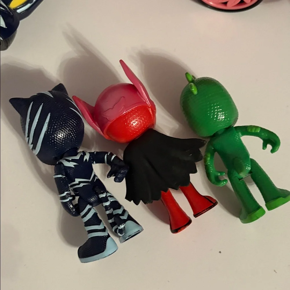 PJ Masks Vehicles and Figures Catboy Owlette Gekko - Picture 9 of 10